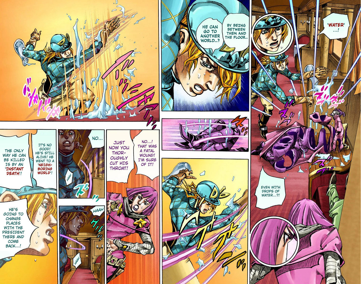 Steel Ball Run - Vol.19 Chapter 75 : D4C (Part 8)