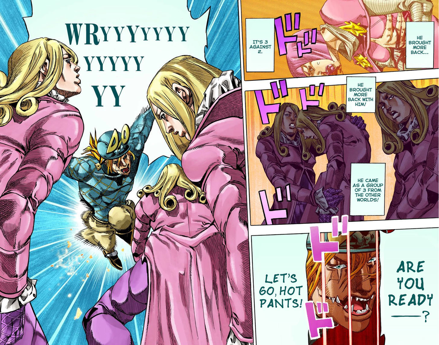 Steel Ball Run - Vol.19 Chapter 75 : D4C (Part 8)