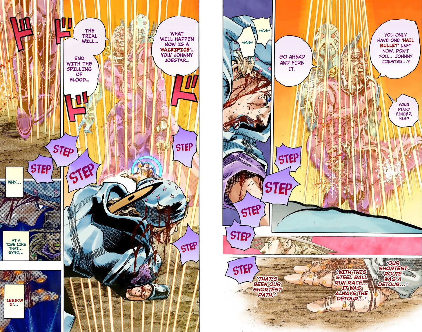 Steel Ball Run - Vol.22 Chapter 85 : Ball Breaker (Part 3)