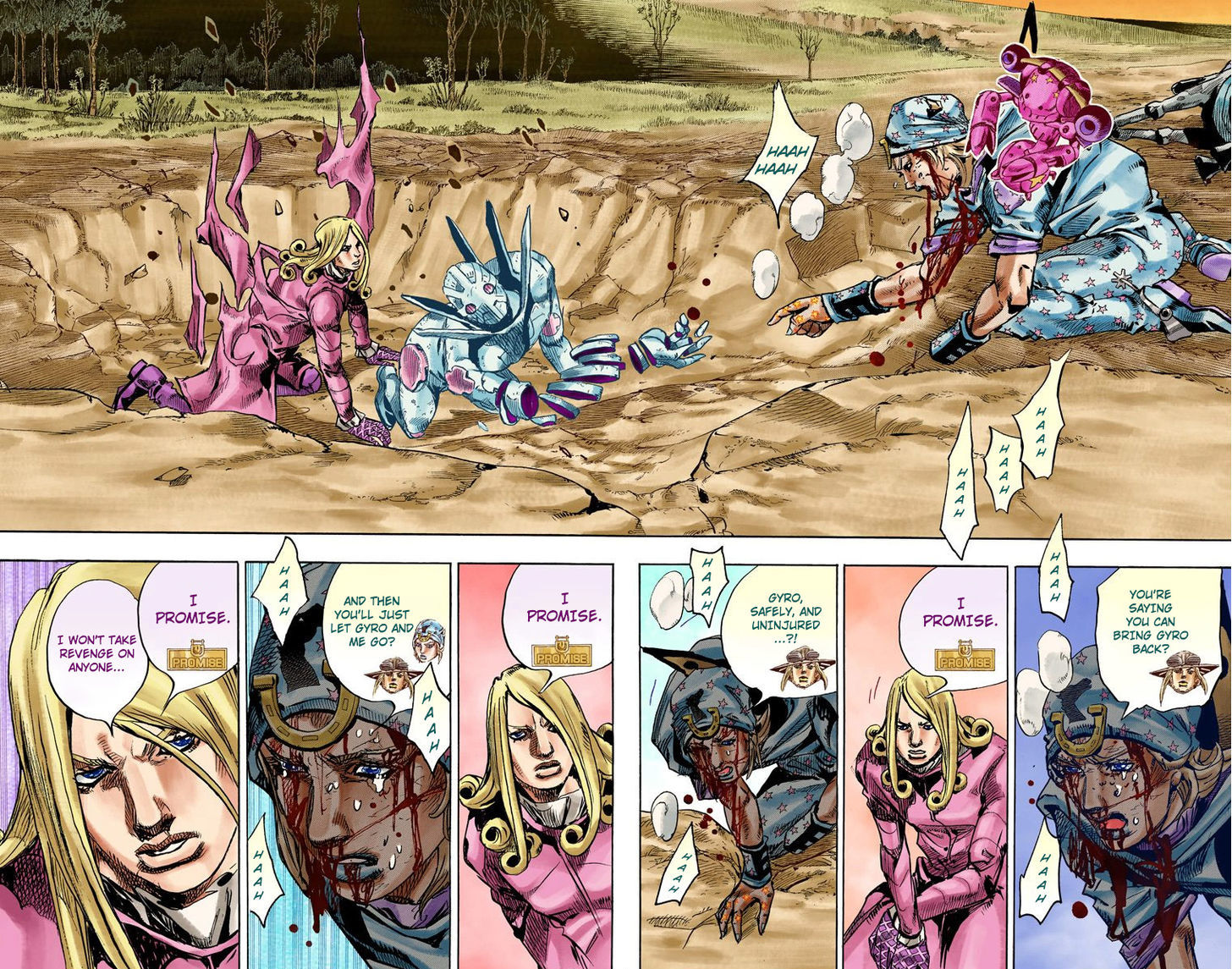 Steel Ball Run - Vol.22 Chapter 88 : Break My Heart, Break Your Heart (Part 1)