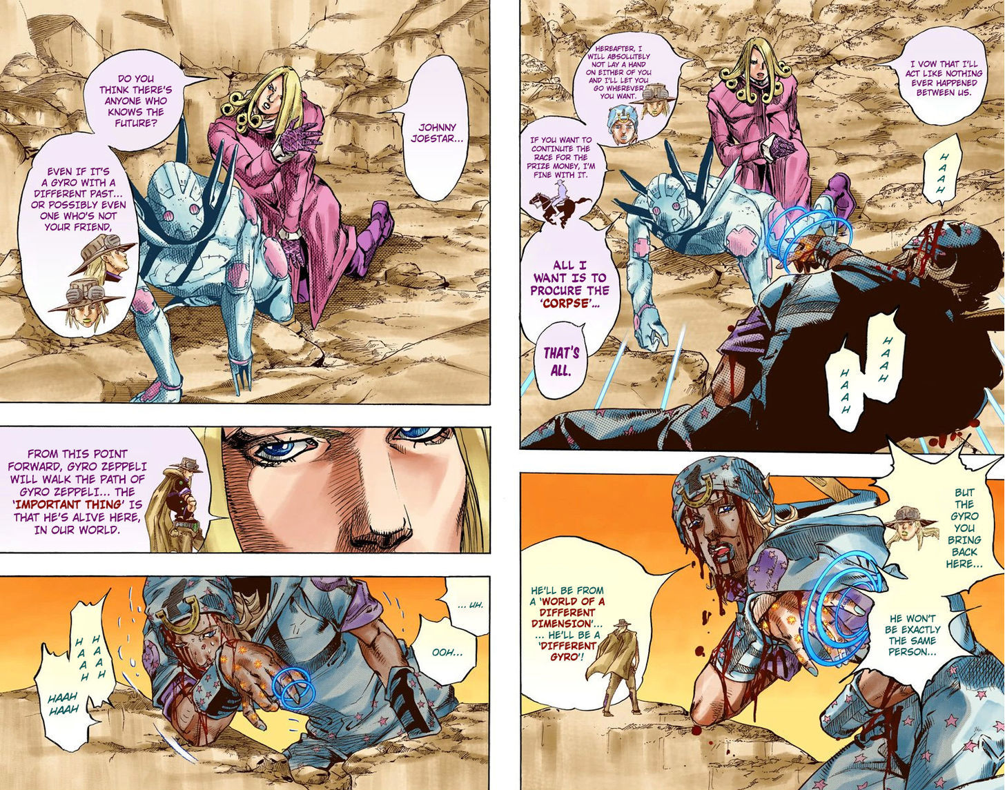 Steel Ball Run - Vol.22 Chapter 88 : Break My Heart, Break Your Heart (Part 1)