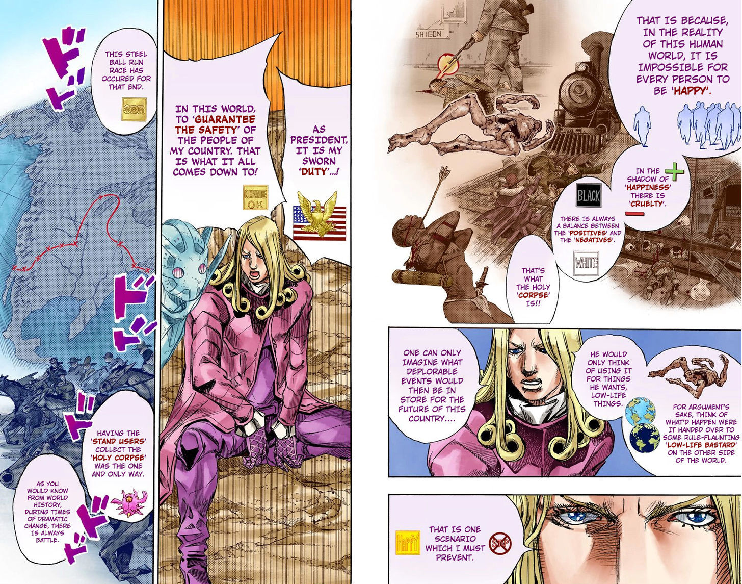 Steel Ball Run - Vol.22 Chapter 88 : Break My Heart, Break Your Heart (Part 1)