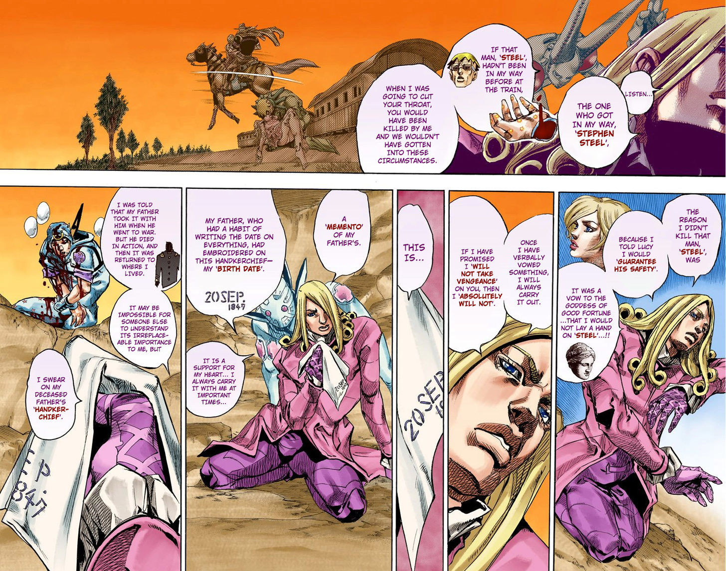 Steel Ball Run - Vol.22 Chapter 88 : Break My Heart, Break Your Heart (Part 1)