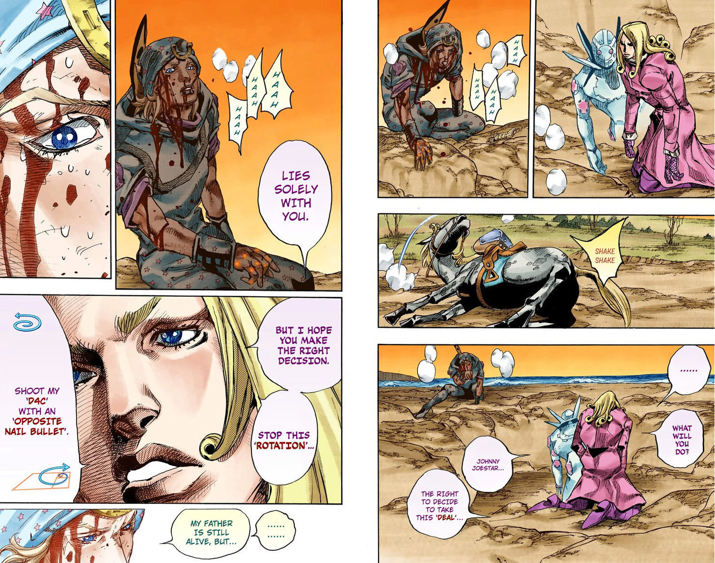 Steel Ball Run - Vol.22 Chapter 88 : Break My Heart, Break Your Heart (Part 1)