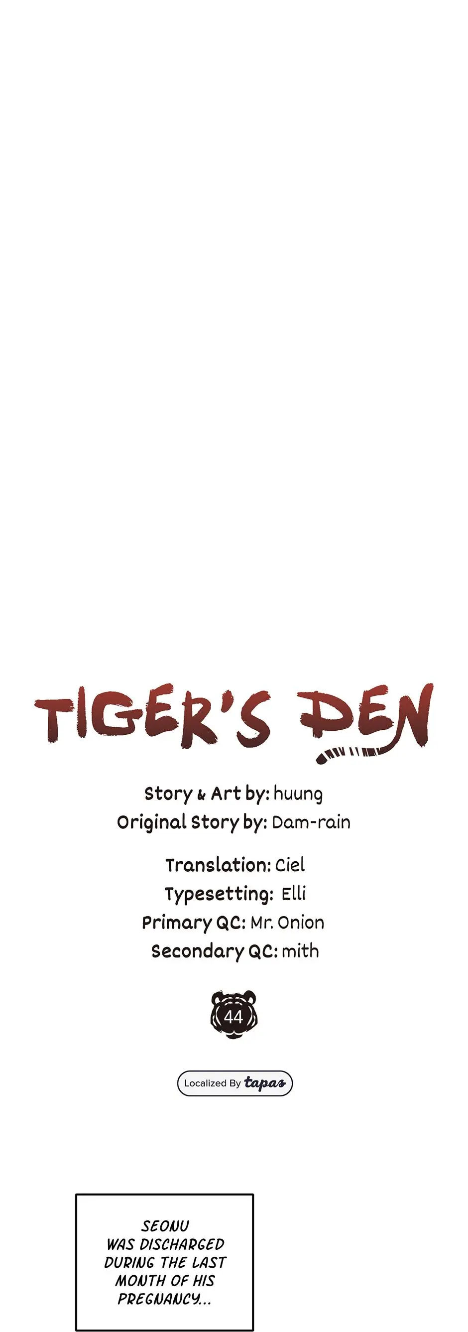 A Tiger's Den - Chapter 44