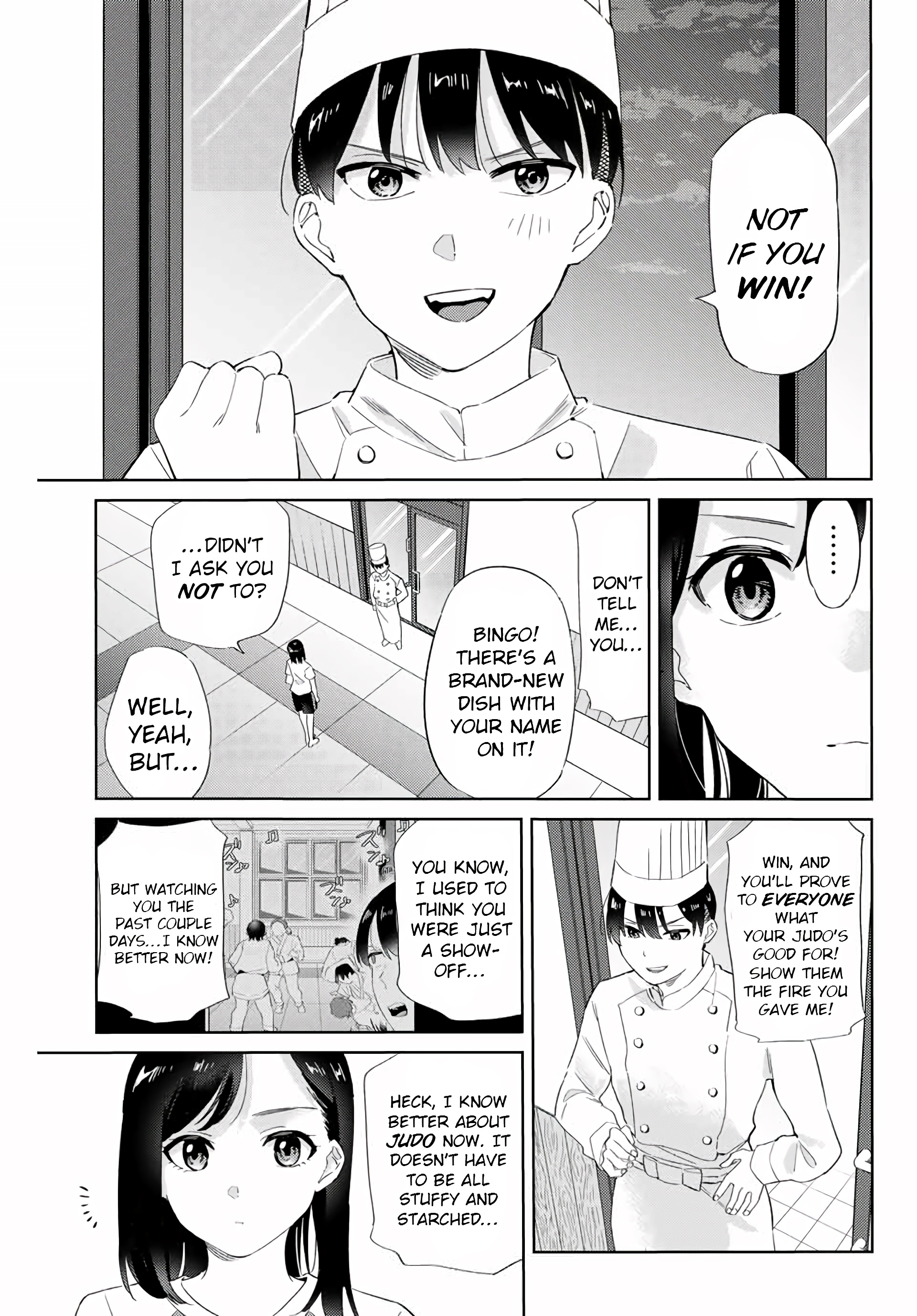 Gorin No Megami-Sama: Nedeshiko Ryou No Medal Gohan - Chapter 7.2: Her Real Thoughts (Part 2)