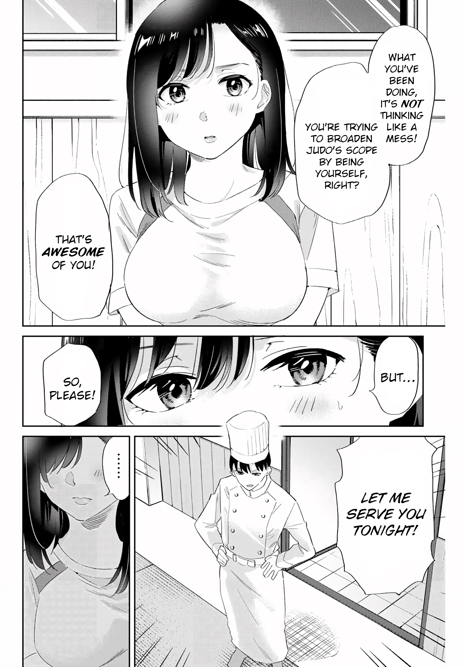 Gorin No Megami-Sama: Nedeshiko Ryou No Medal Gohan - Chapter 7.2: Her Real Thoughts (Part 2)