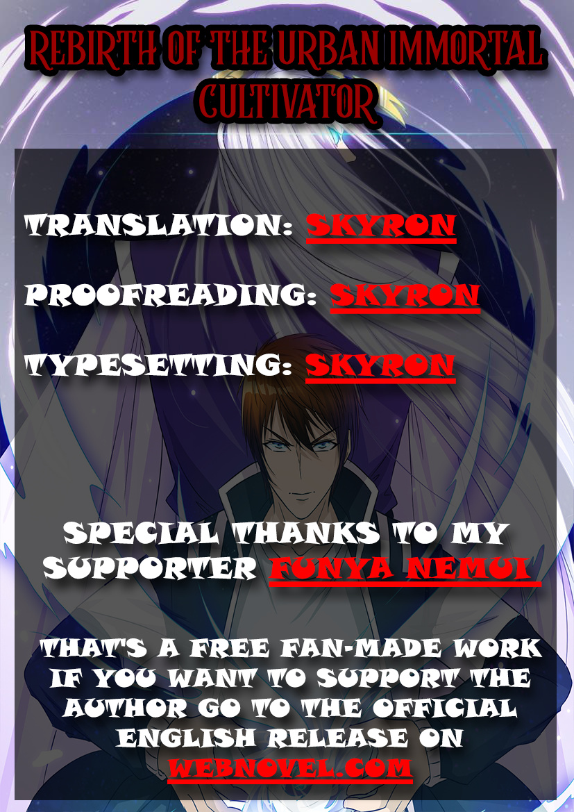 Rebirth Of The Urban Immortal Cultivator - Chapter 218