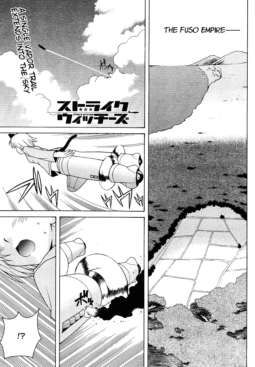 Strike Witches: Tenkou No Otometachi - Chapter 1 : Unit 1 - A Girl Came Crashing Down From The Sky!?