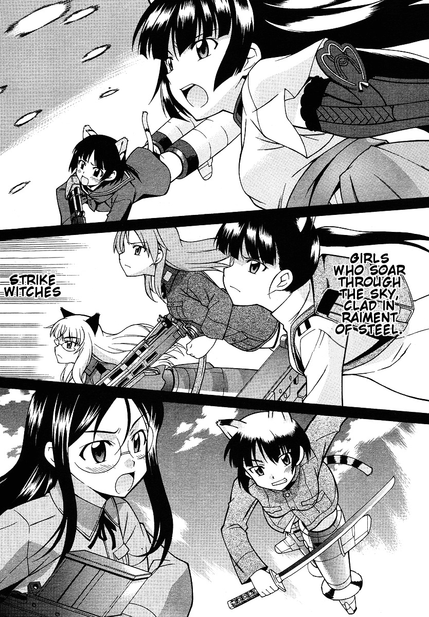 Strike Witches: Tenkou No Otometachi - Chapter 1 : Unit 1 - A Girl Came Crashing Down From The Sky!?