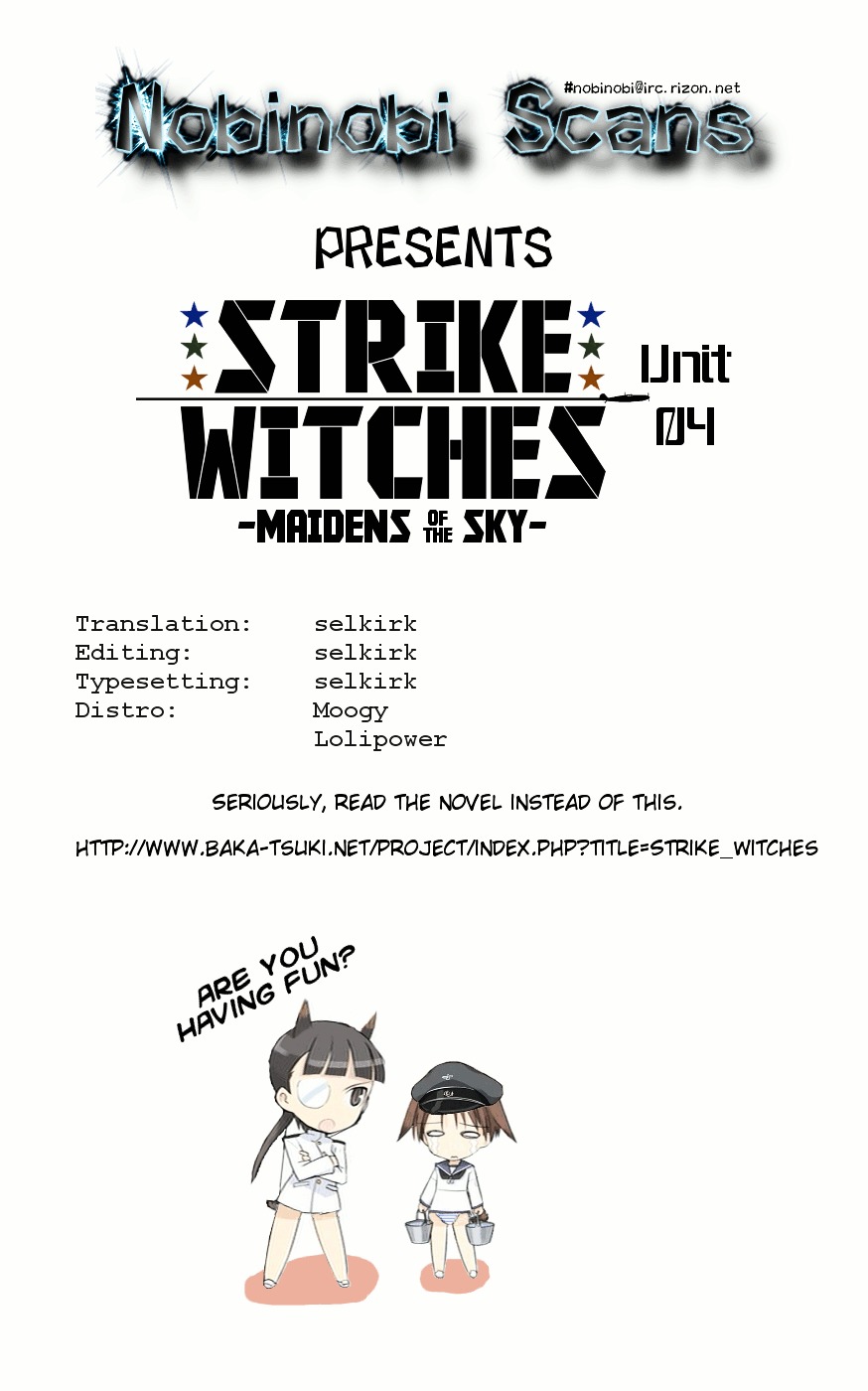 Strike Witches: Tenkou No Otometachi - Chapter 4 : Unit 4 - I Didn't Do It...