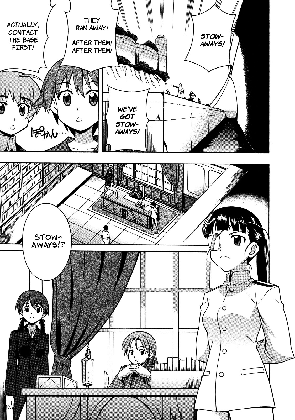 Strike Witches: Tenkou No Otometachi - Chapter 8 : Unit 8 - Discovering Stowaways!?