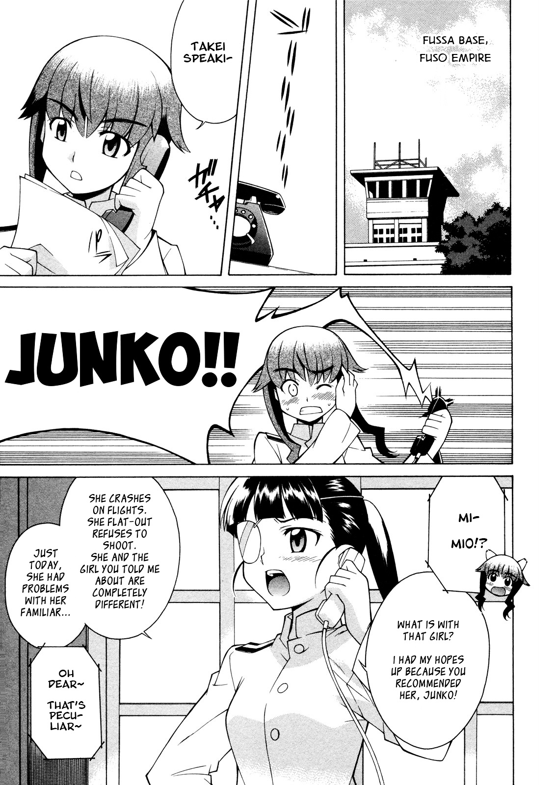 Strike Witches: Tenkou No Otometachi - Chapter 7 : Unit 7 - New Comrades!!