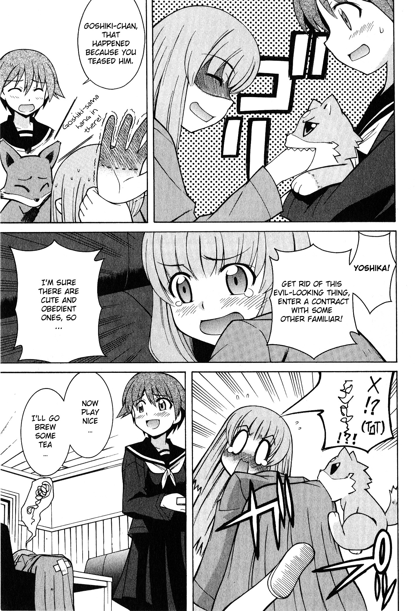 Strike Witches: Tenkou No Otometachi - Chapter 5 : Unit 5 - A Contract With My Familiar!?