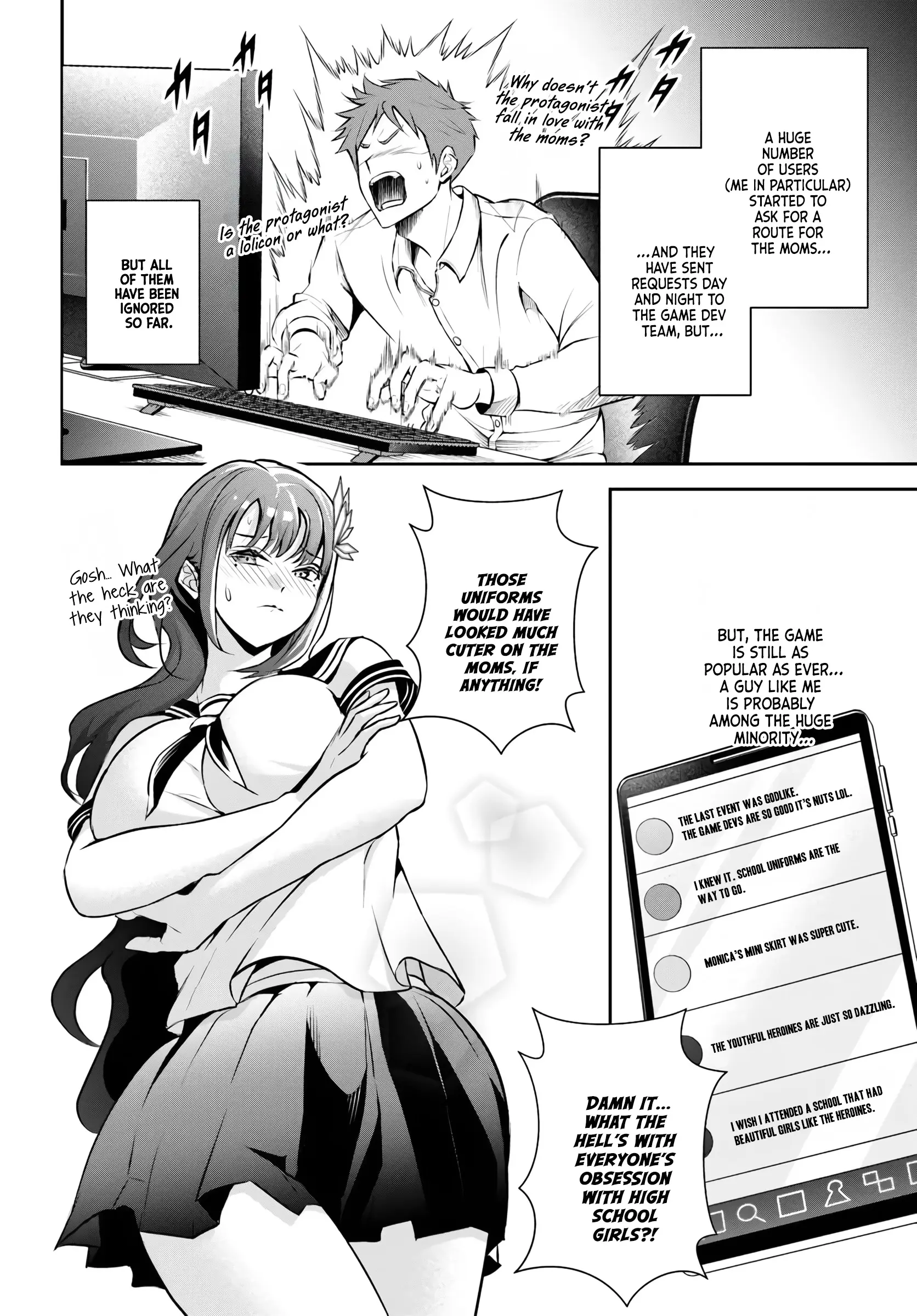 Sono Akuyaku Kizoku, Mama Heroine Ga Suki Sugiru ~Shinshi Na Doryoku De Saikyou To Nari Fuguu Na Oshi Chara Tasukemakuru~ - Chapter 1