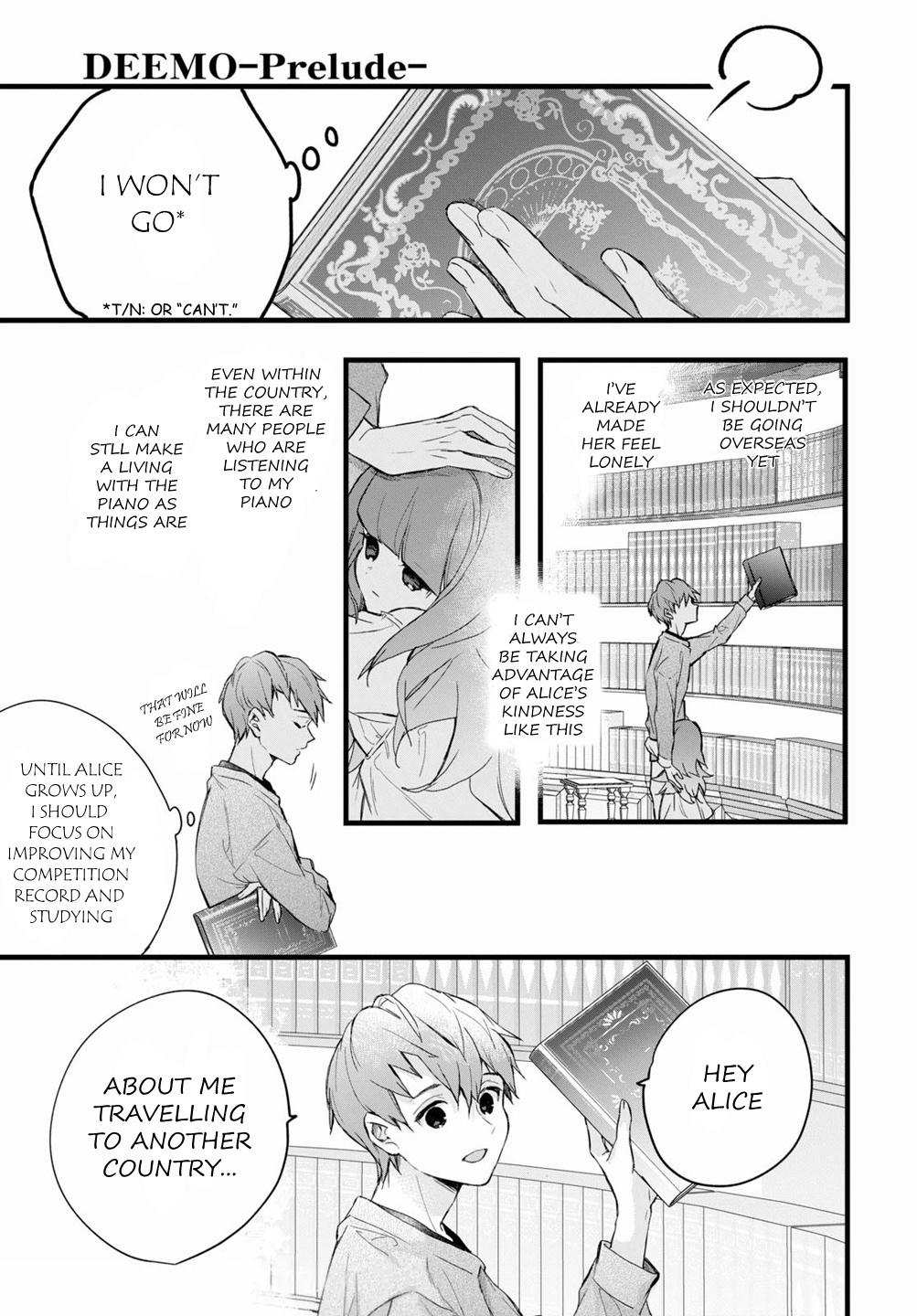 Deemo -Prelude- - Vol.2 Chapter 6: Dream (Part 1)