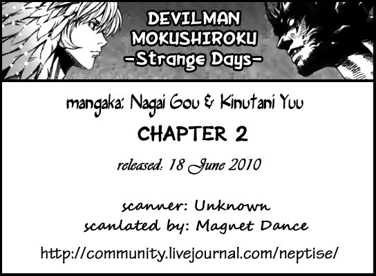 Devilman Mokushiroku - Strange Days - Chapter 2.2 : [Continuation]