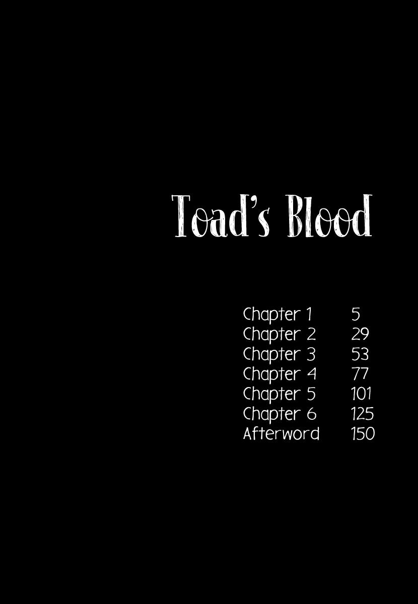 Toad's Blood - Vol.1 Chapter 1