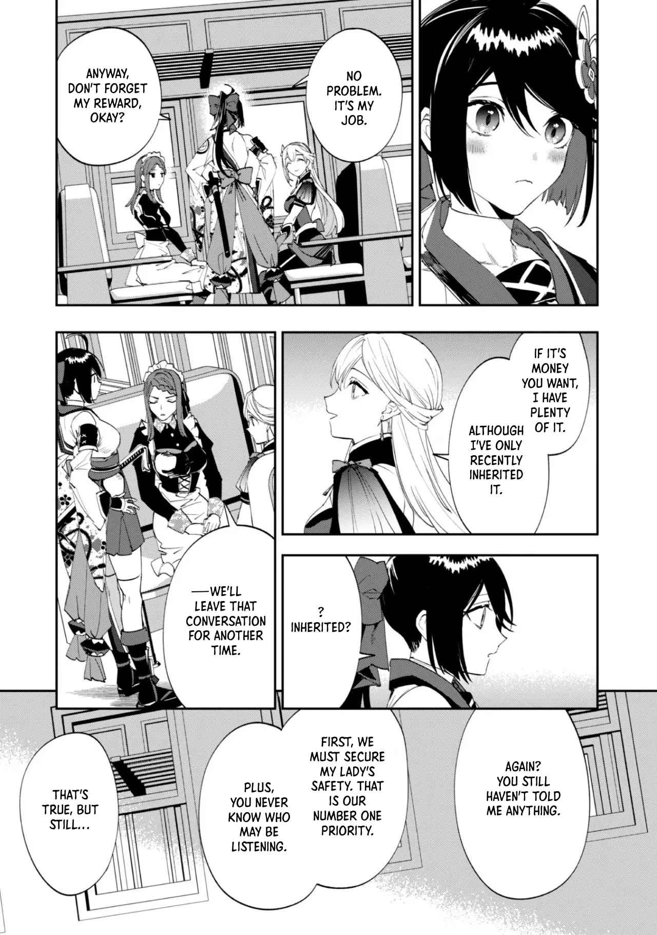 Hitokiri Shoujo Koushaku Reijou No Goei Ni Naru - Vol.1 Chapter 2