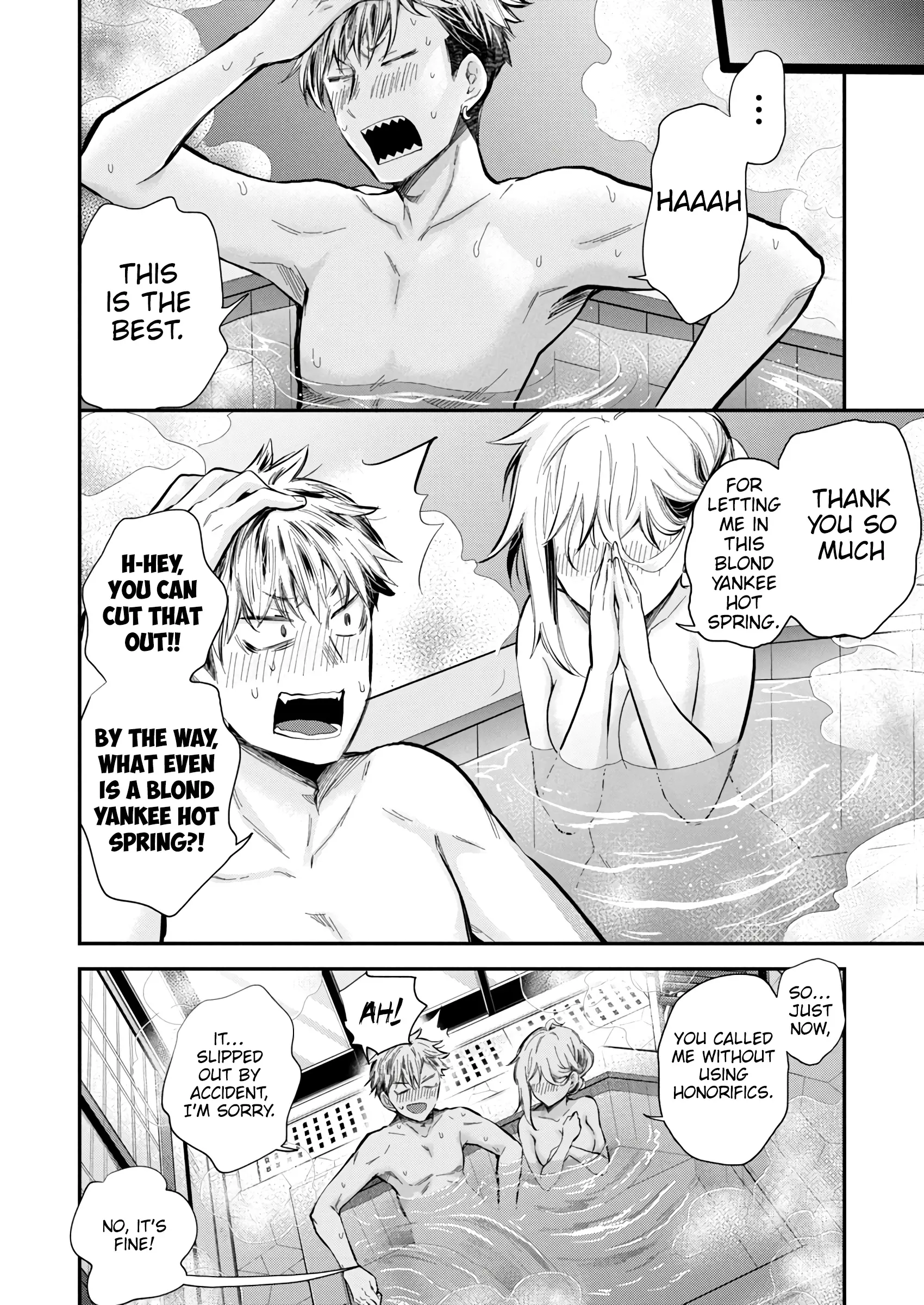 Shingeki No Eroko-San - Vol.8 Chapter 52: I Mean, How Do You Want Me To Not Assault Him When He’s Such A Natural Hot Spring Blond Yankee?