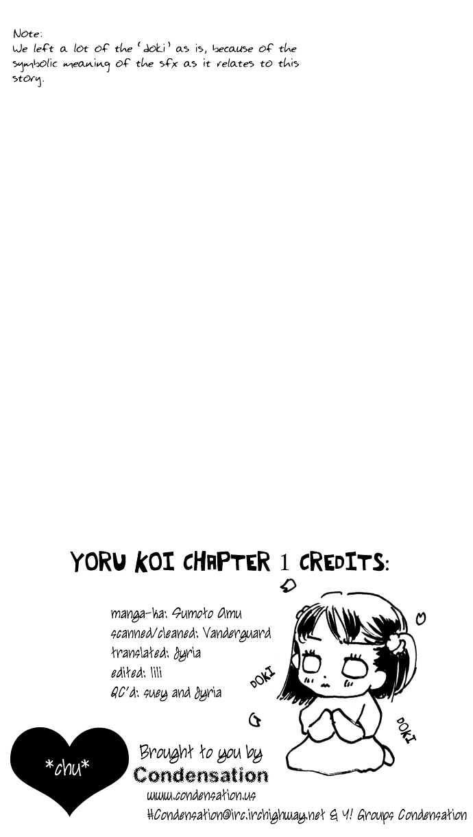 Yoru Koi - Vol.1 Chapter 0