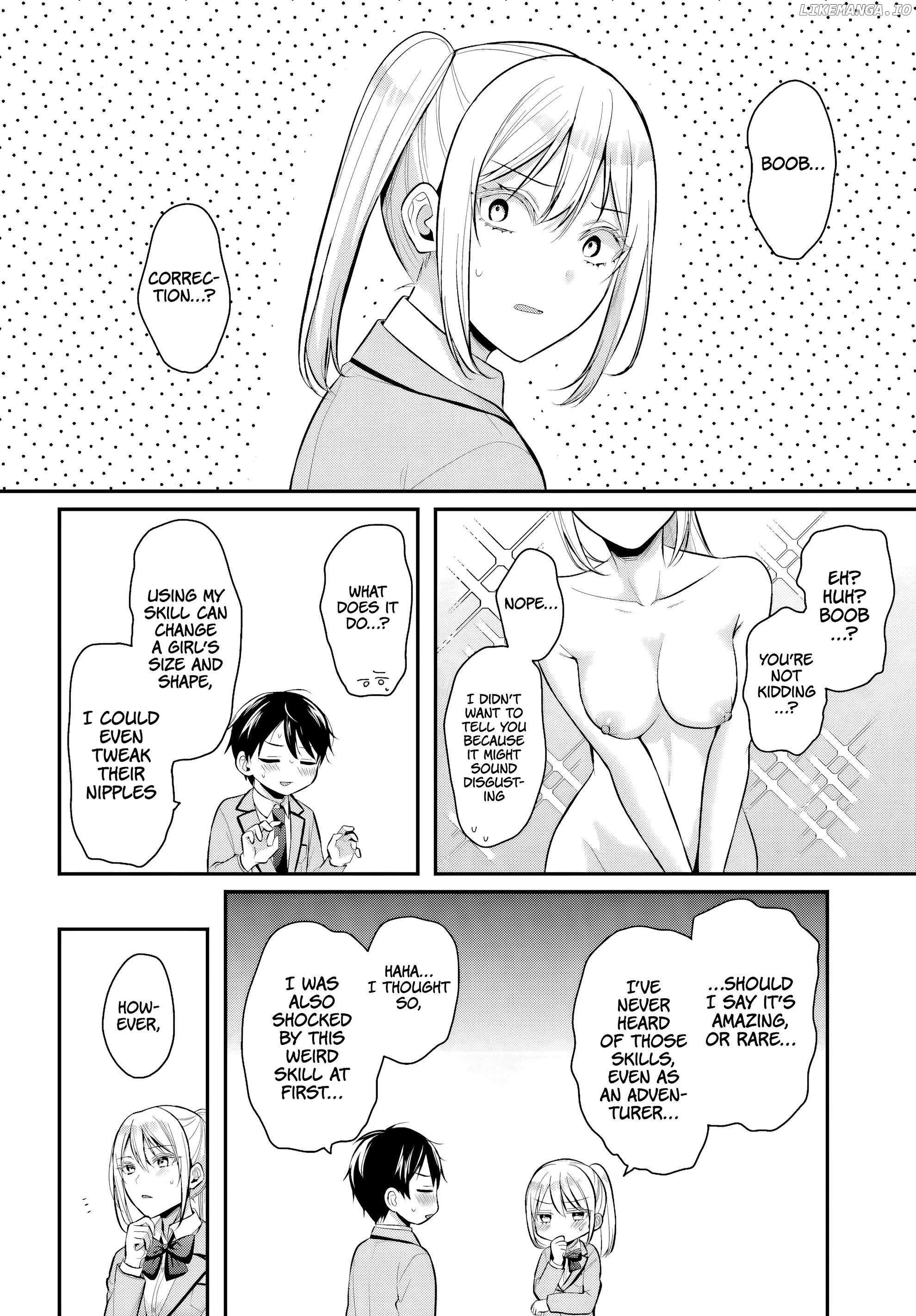 I Couldn't Become An Adventurer, So I'll Help Troubled Girls With My [Breast Correction] Skill!? - Chapter 9