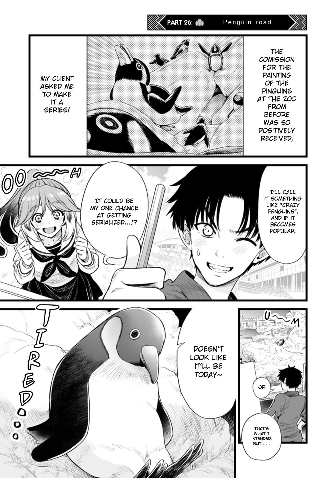 Chun No Ongaeshi - Vol.1 Chapter 26: Penguin Road