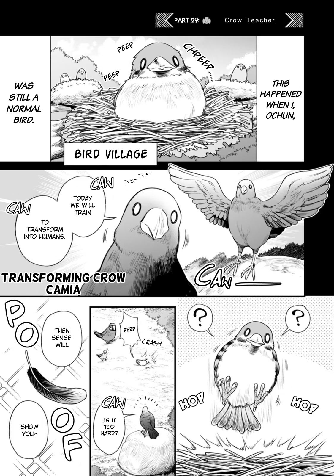 Chun No Ongaeshi - Vol.1 Chapter 29: Crow Teacher