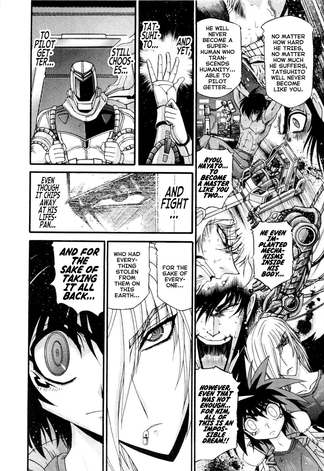 Gisho Getter Robo Darkness - Vol.3 Chapter 21: Tatsuhito And Musashi #4