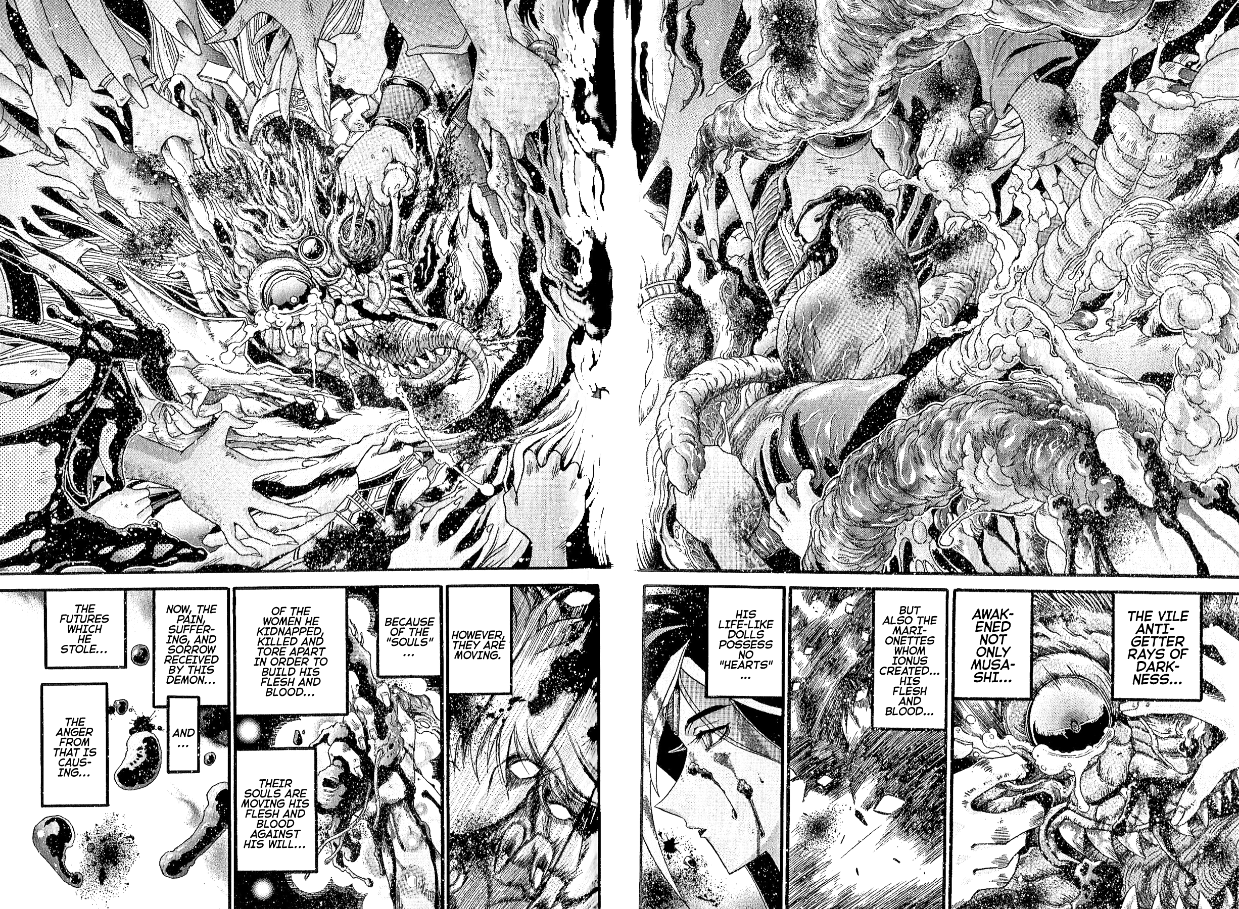 Gisho Getter Robo Darkness - Vol.4 Chapter 30: Tatsuhito And Musashi #13