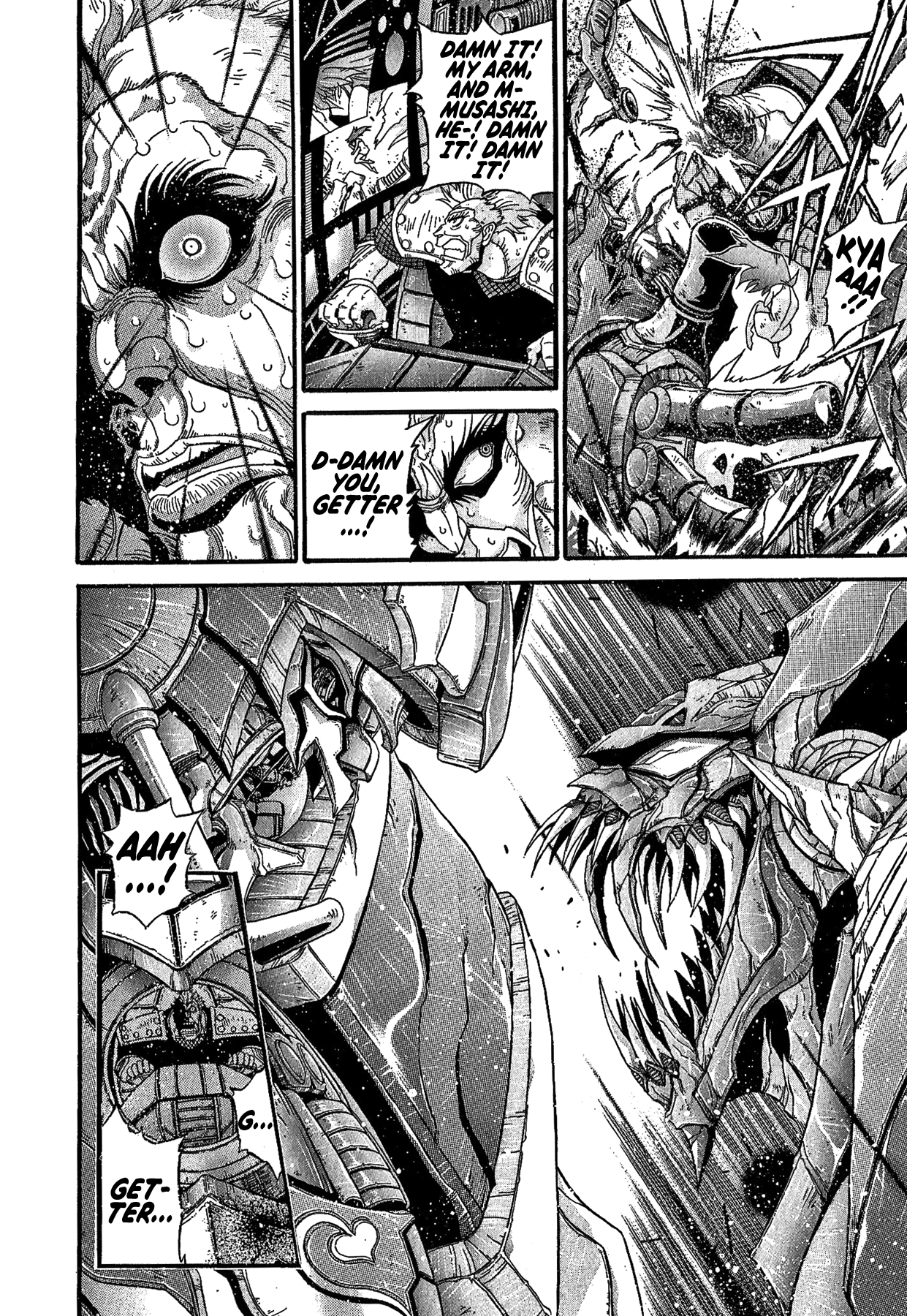 Gisho Getter Robo Darkness - Vol.4 Chapter 26: Tatsuhito And Musashi #9