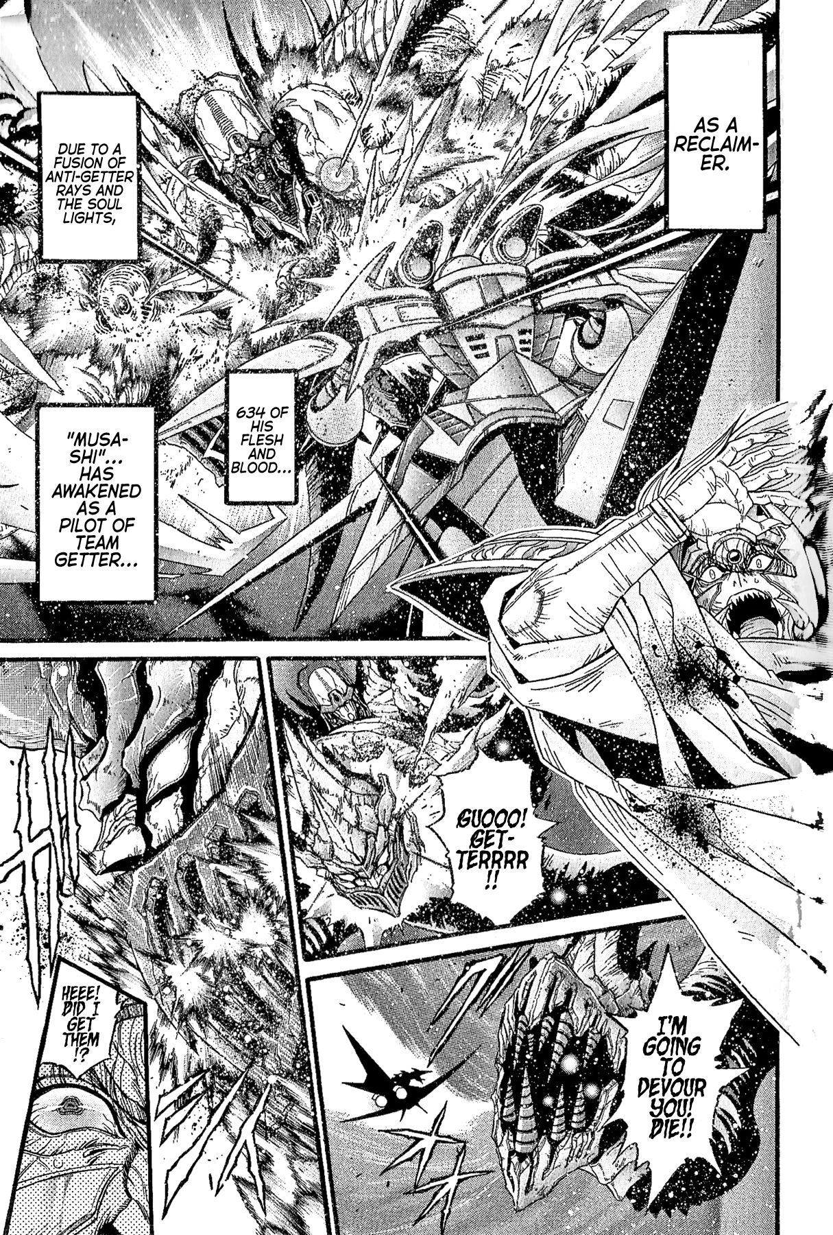 Gisho Getter Robo Darkness - Vol.4 Chapter 29: Tatsuhito And Musashi #12