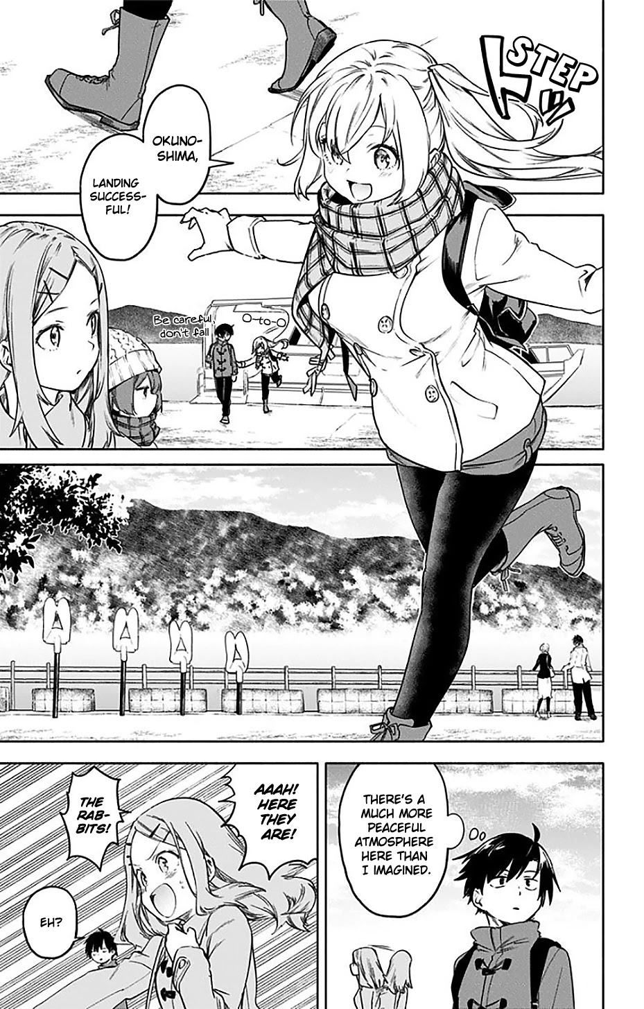 Saguri-Chan Tankentai - Chapter 33: Hiroshima Prefecture, Okunoshima