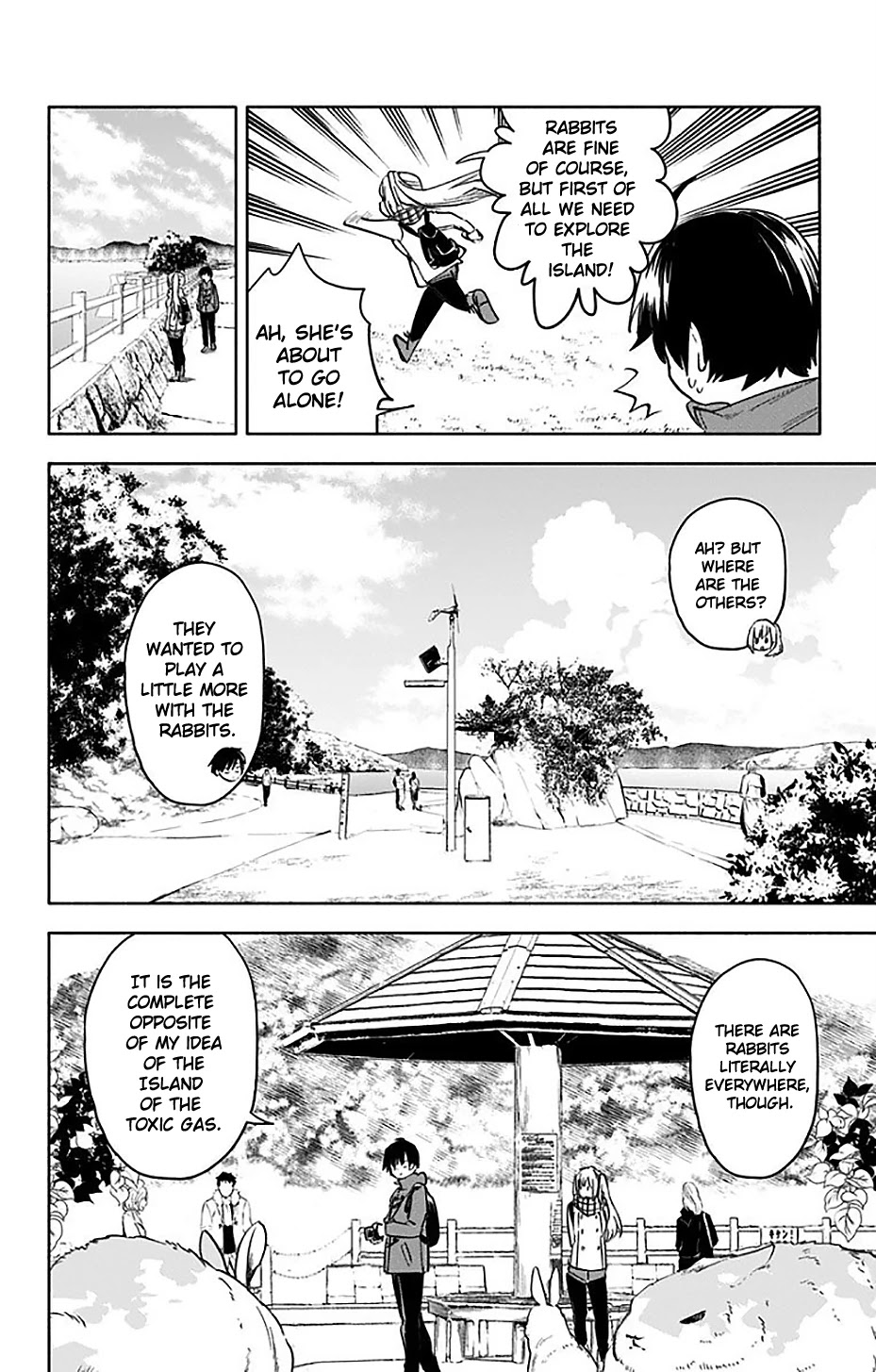 Saguri-Chan Tankentai - Chapter 33: Hiroshima Prefecture, Okunoshima