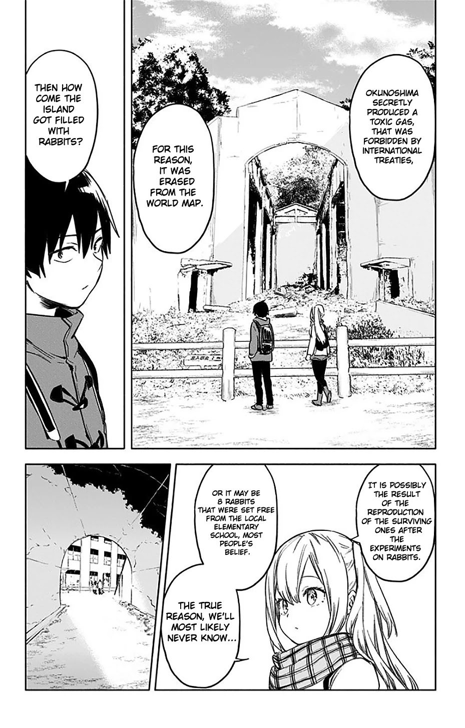 Saguri-Chan Tankentai - Chapter 33: Hiroshima Prefecture, Okunoshima