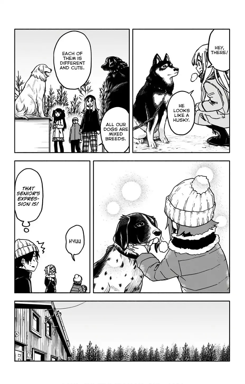 Saguri-Chan Tankentai - Chapter 17: Dog Sleighing Experience