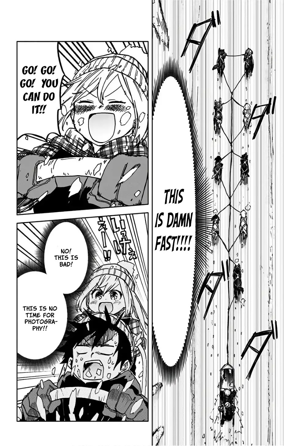 Saguri-Chan Tankentai - Chapter 17: Dog Sleighing Experience