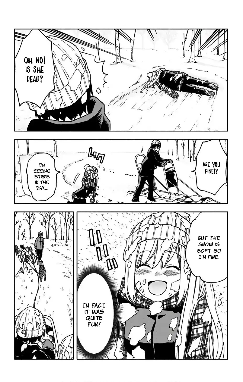 Saguri-Chan Tankentai - Chapter 17: Dog Sleighing Experience