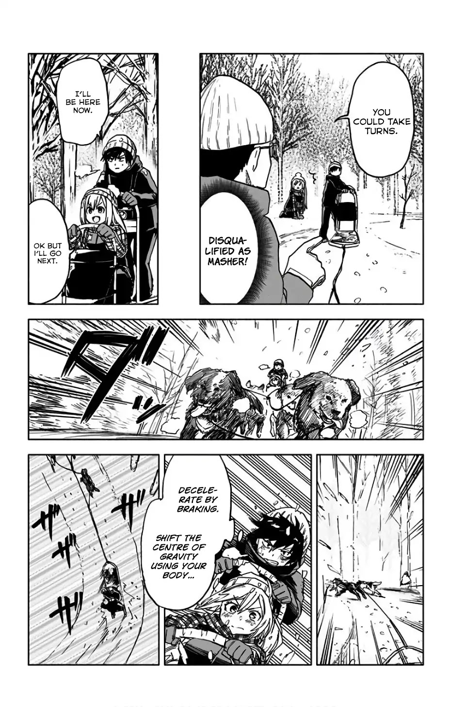 Saguri-Chan Tankentai - Chapter 17: Dog Sleighing Experience