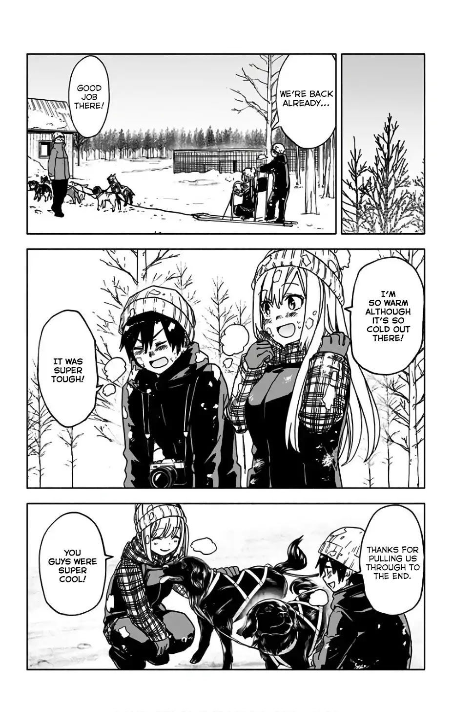 Saguri-Chan Tankentai - Chapter 17: Dog Sleighing Experience