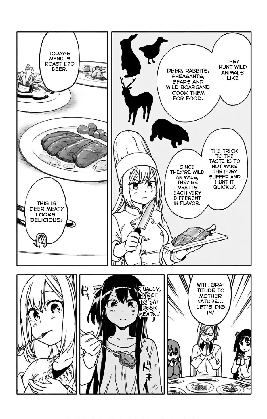 Saguri-Chan Tankentai - Chapter 16: Game Meat