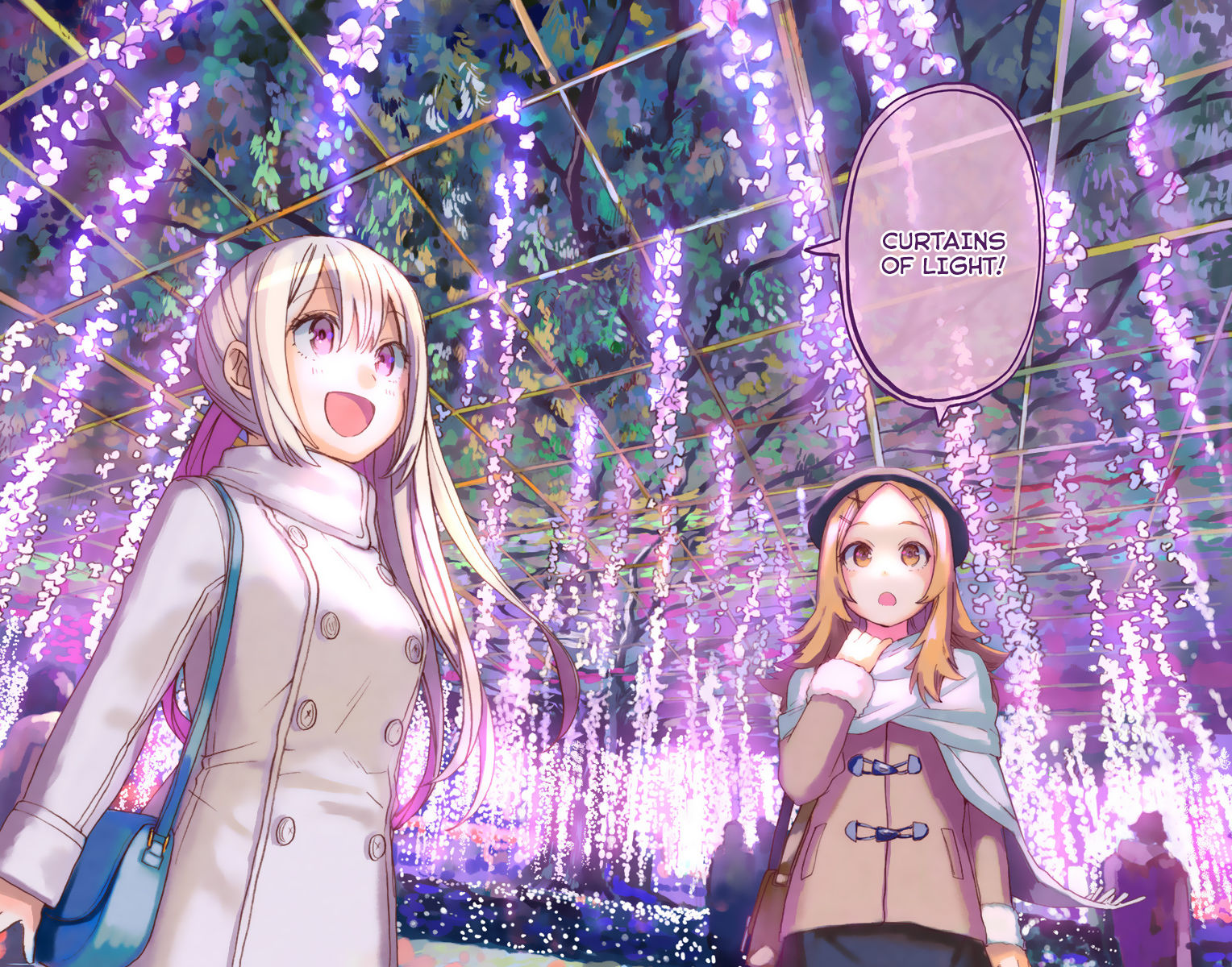 Saguri-Chan Tankentai - Chapter 11 : Ashikaga Flower Park