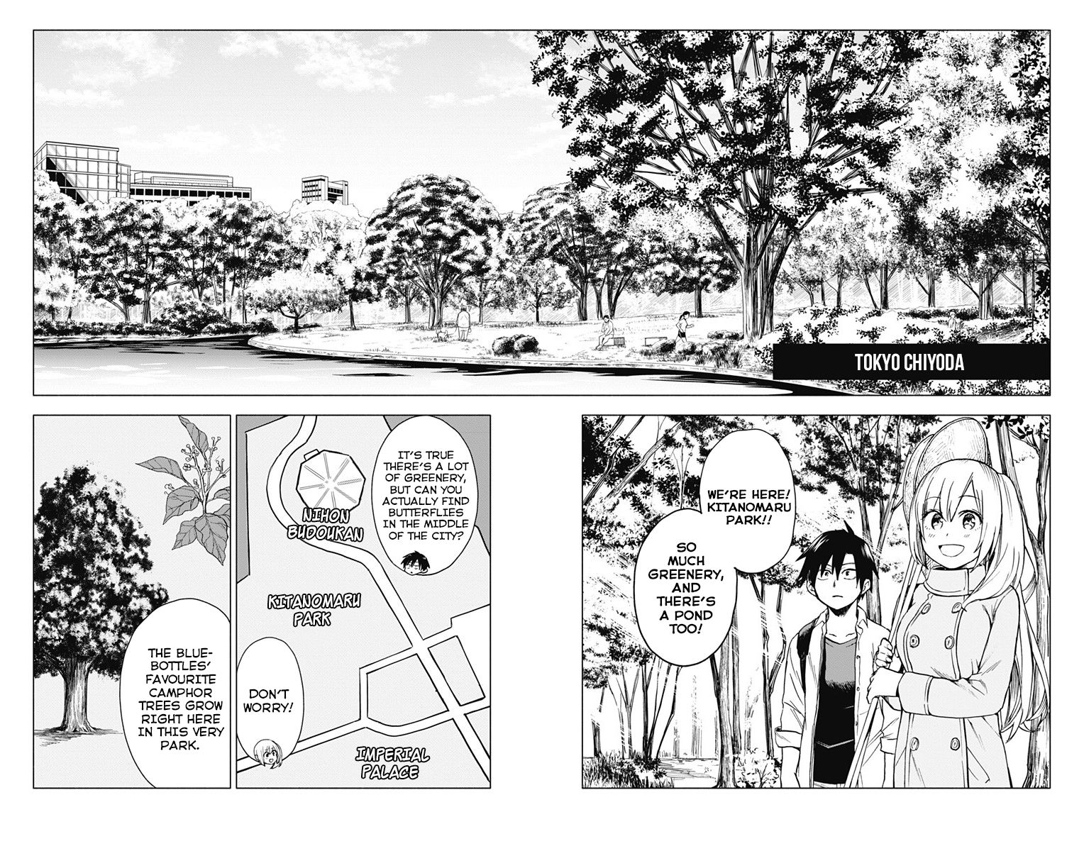 Saguri-Chan Tankentai - Chapter 2 : Kitanomaru Park