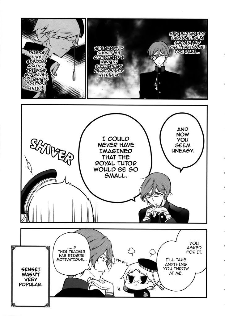 Dress Na Boku Ga Yangotonaki Katagata No Kateikyoushi-Sama Na Kudan - Chapter 3 : The Royal Tutor, Cometh!