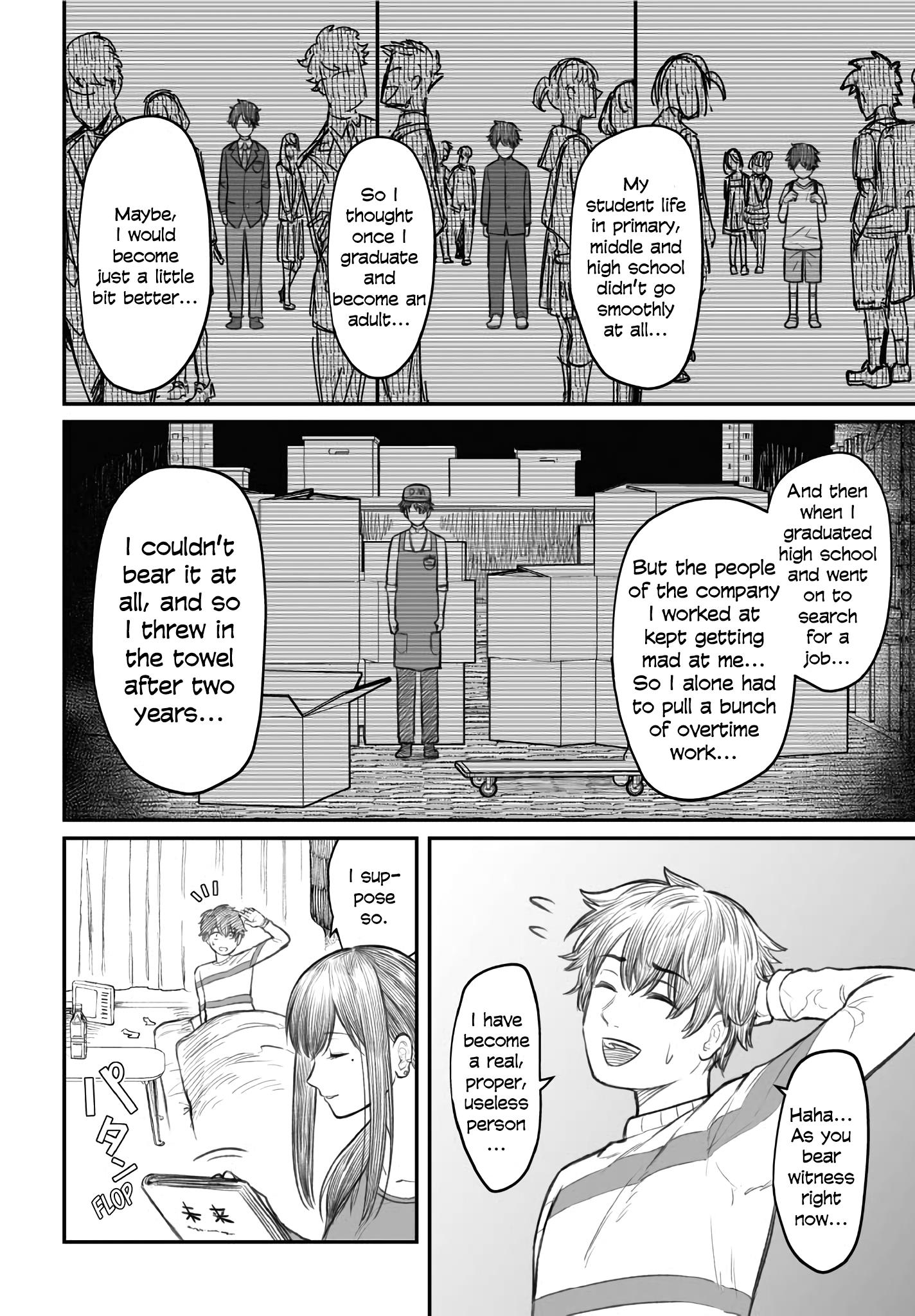 Dame Ningen No Aishikata - Chapter 2: A Girlfriend Who Is Nursing A Useless Person.