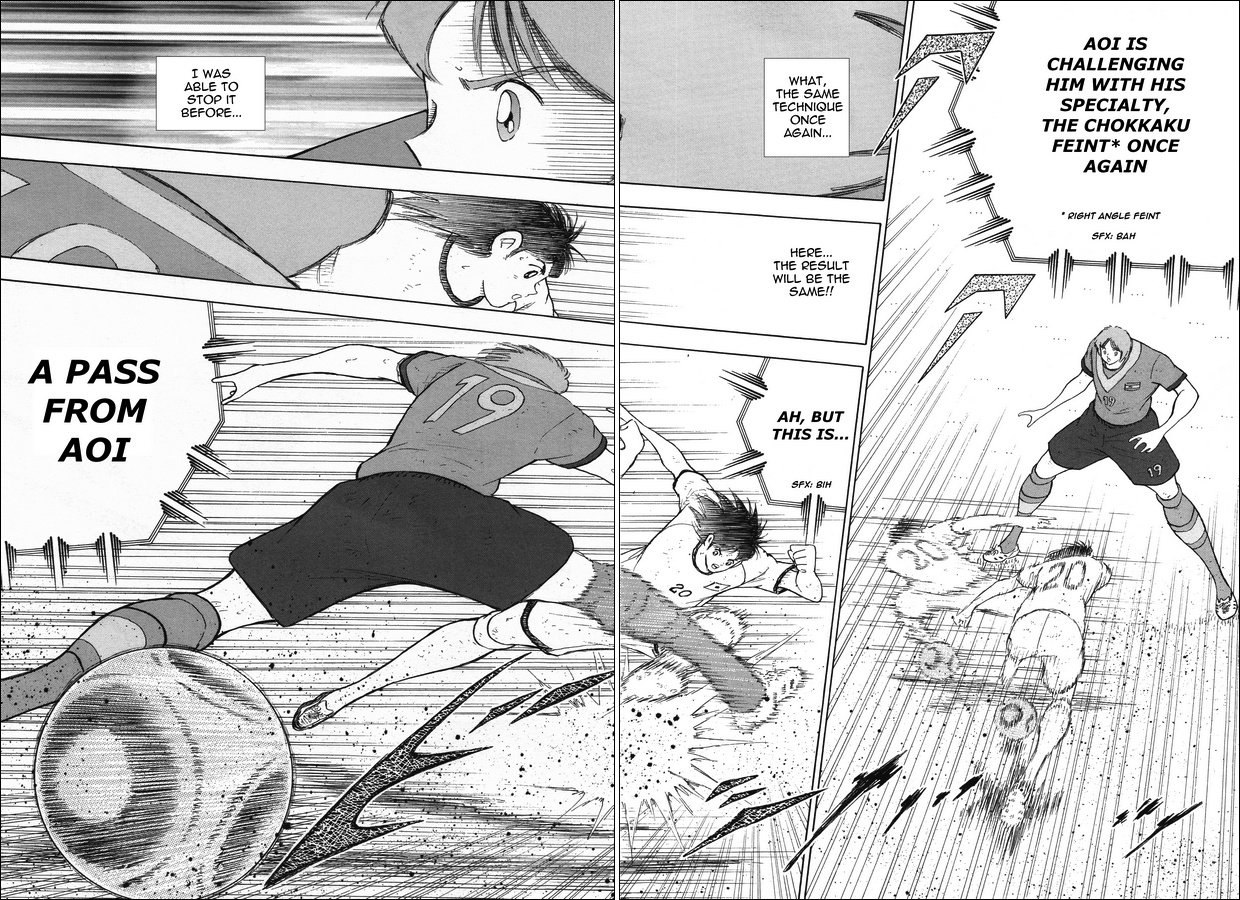 Captain Tsubasa - Rising Sun - Chapter 144: The Last One On One Of The First Half!!