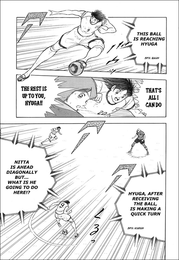 Captain Tsubasa - Rising Sun - Chapter 144: The Last One On One Of The First Half!!