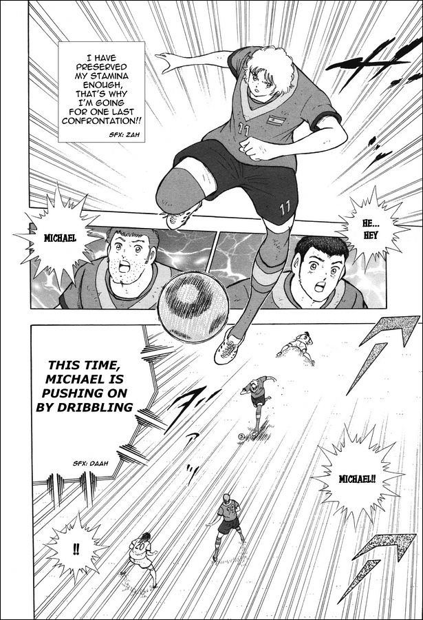 Captain Tsubasa - Rising Sun - Chapter 144: The Last One On One Of The First Half!!