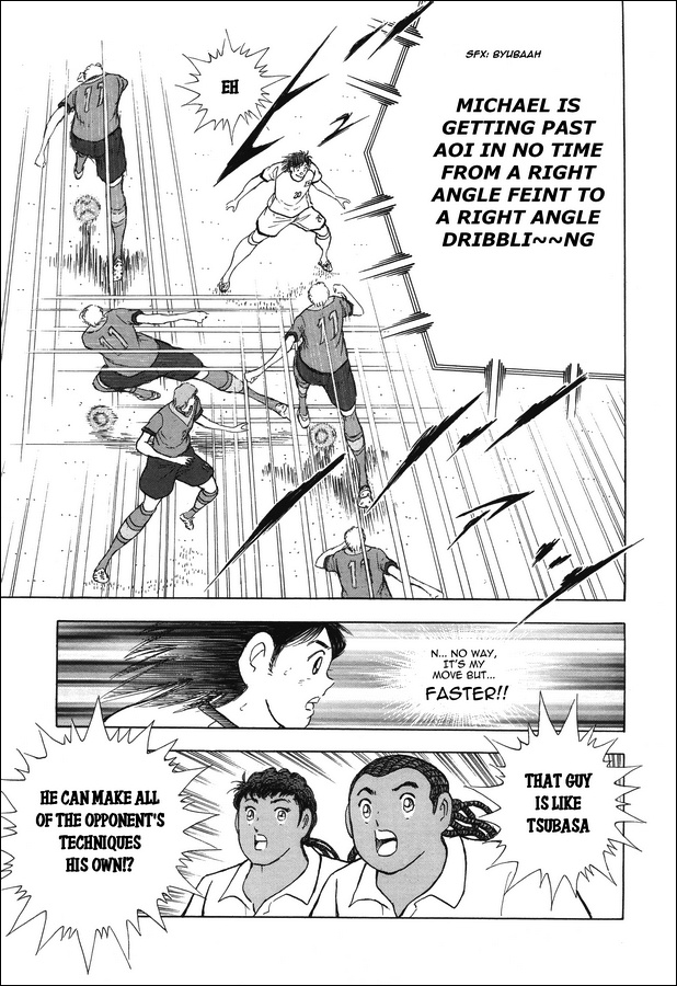 Captain Tsubasa - Rising Sun - Chapter 144: The Last One On One Of The First Half!!