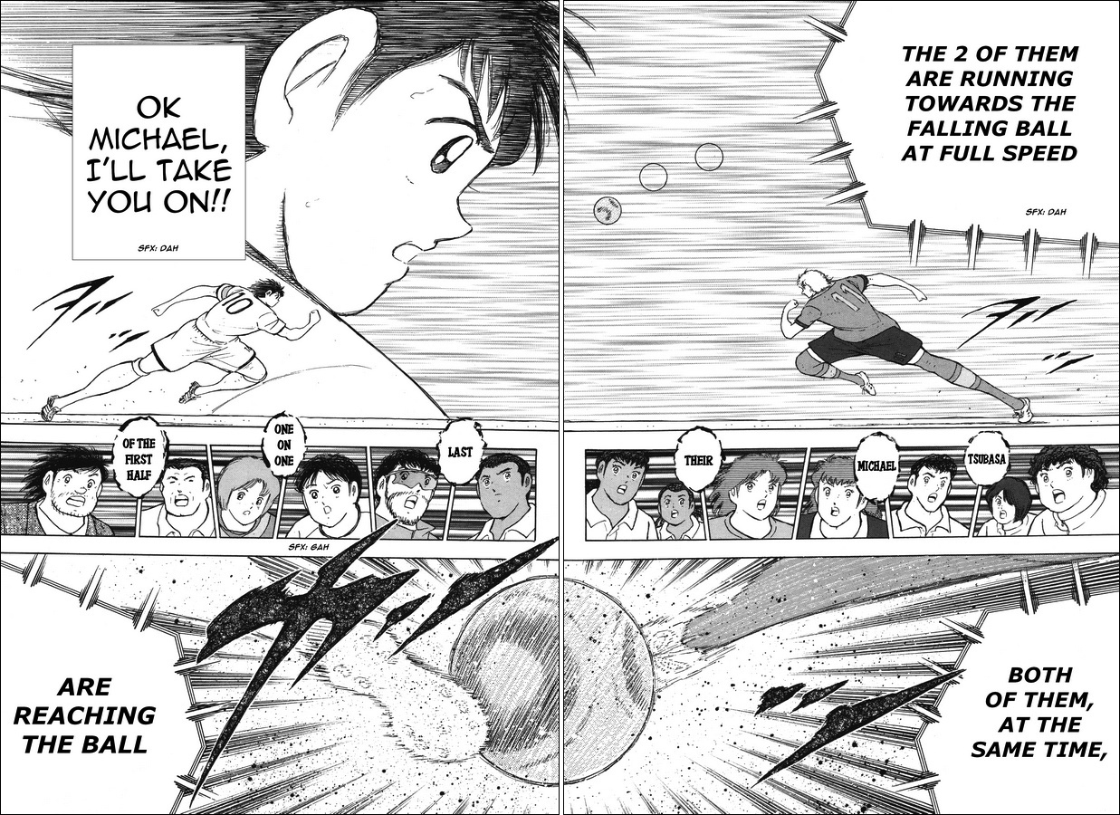 Captain Tsubasa - Rising Sun - Chapter 144: The Last One On One Of The First Half!!